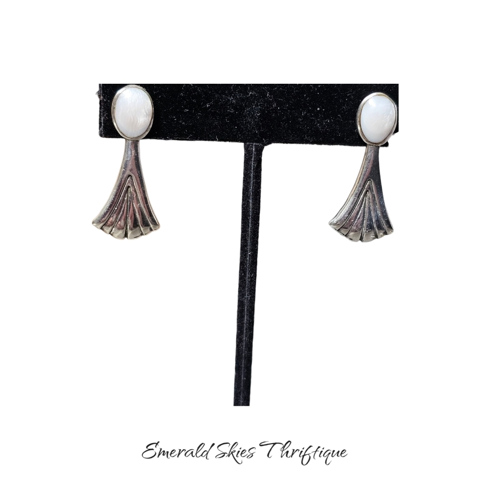 Vintage sterling silver earrings